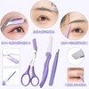 nalaina Eyebrow Set, Eyebrow Shaving (3 Piece Set), Eyebrow Kit,