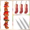 4 Pcs Bone Dust Scraper and 2 Pcs Meat Hooks