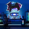 3D Gaming Wall Stickers, Gamer Controller Decals Gaming Wall Art,