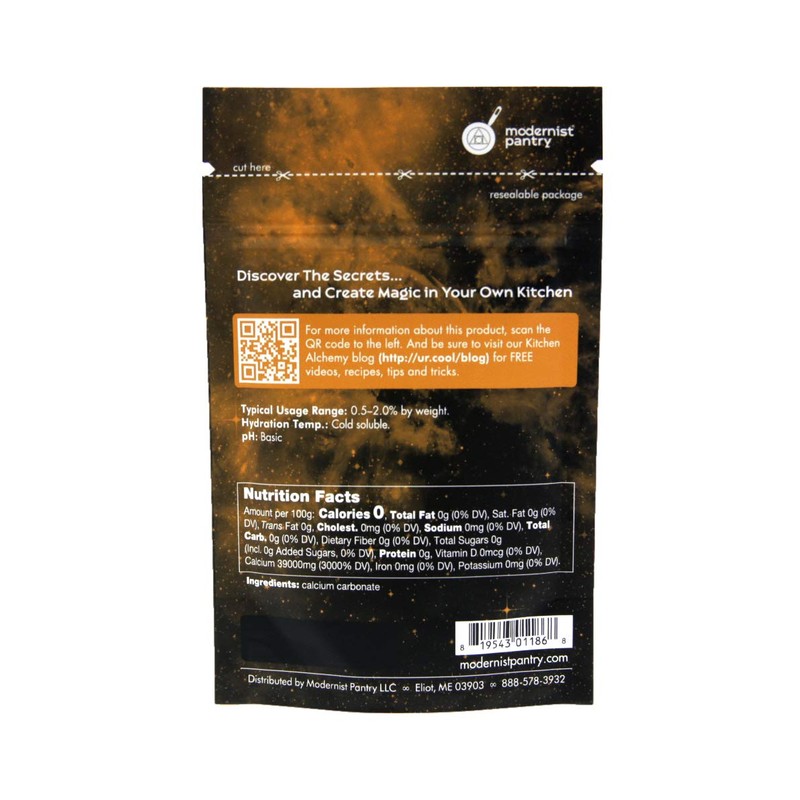 Pure Calcium Carbonate ⊘ Non-GMO Gluten-Free Vegan OU Kosher Certified
