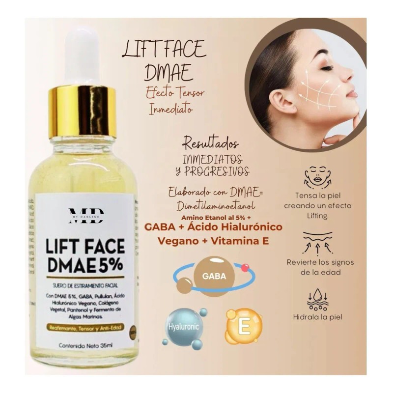 Kit Crema Lift Face Dmae + Suero Dmae Y Tranexámico.