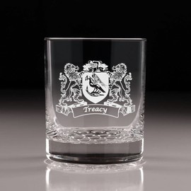 Treacy Irish Coat of Arms Nob Hill Tumblers - Set of 4