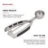 KitchenAid Cookie Dough Scoop Set, Set Of 3, Black