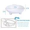 Elderly Scoop Plates with Handle - Eating Aid Assistant for