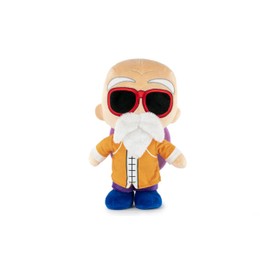Soft Toy of the Characters of Dragon Ball 28cm, 11'02" - Goku, Master Roshi, Krillin, Puar - Super Soft Quality (28cm with Display, Master Roshi)