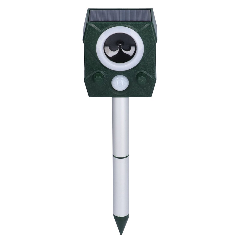 Solar Animal Repeller Smart Ultrasonic Mouse Animal Repellent for Farm