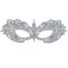 BeyondMasquerade Anastasia Inspired Lace Rhinestones Masquerade Mask (Silver)