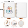 Grace Yonks Cute Colorful Safe Space Journal Notebook, Mental Health