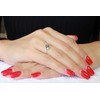CloseoutWarehouse 925 Sterling Silver Oxidized Paw Print and Heart Ring