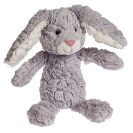 Mary Meyer Putty Stuffed Animal Soft Toy, 11-Inches, Grey Shadow Bunny