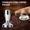 Coffee Tamper with Mat - Essential Barista Tool for Perfect