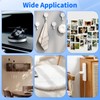 Hecila 40PCS Clear Double Sided Adhesive Pad Heavy Duty Double