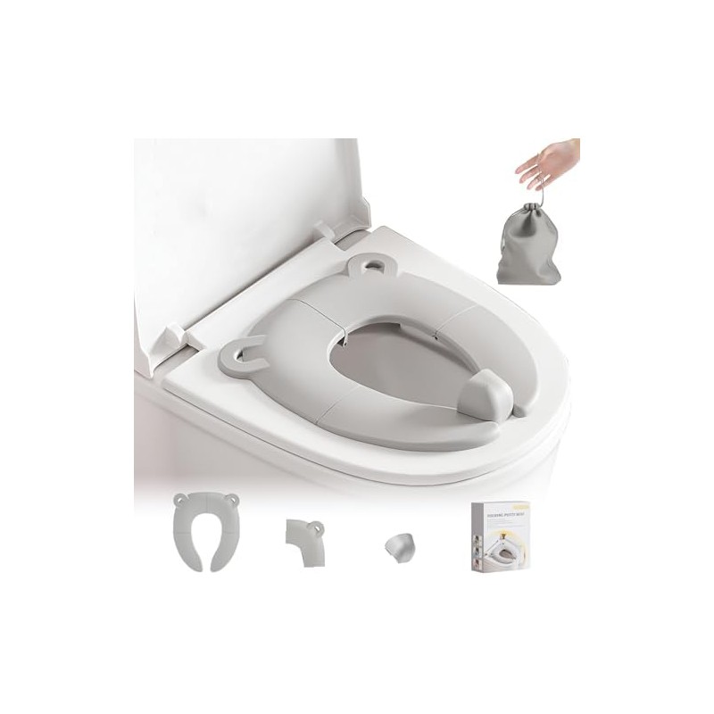 Asiento Entrenador Ba?o para Ni?os,siento Plegable