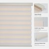 Joydeco Cordless Zebra Blinds for Windows, Dual Layer Light Control