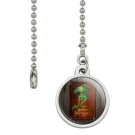 GRAPHICS & MORE The Lord of The Rings The Green Dragon Ceiling Fan and Light Pull Chain