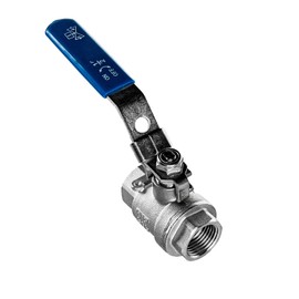 FSA Ball Valve Stainless Steel 316 1/2 Inch 2-Piece 2-Way