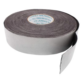 CRL Black 2" Wide Moleskin Channel Liner - Solid