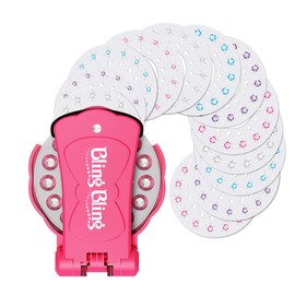 XPEX Glitter Hair Glitter Stones Hair Diamond Hair Machine Hair Gemstone Styler Hair Glitter Machine Hair Glitter Machine with 180 Hair Gems Hair Glitter Device Rhinestones Gemstone Styler