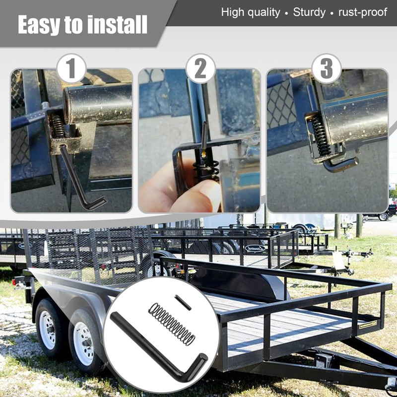 AFZZ Trailer Gate Spring Latch Kit 819T for Carry-On Utility