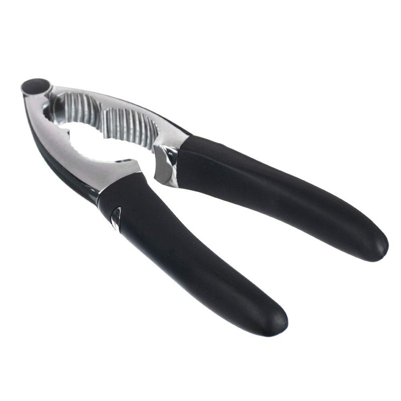 Ghidini Multi-functional walnut cracker with non-slip handle, nut cracker for