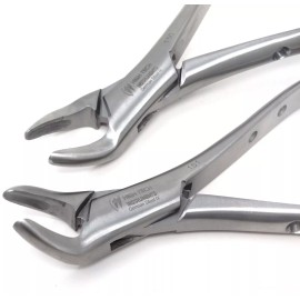 A2Z Scilab 2 Pcs Dental Extraction Forceps 150 & 151 Upper Lower Molars Incisors Instrument