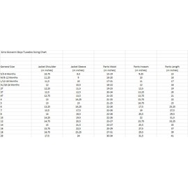 Gino Giovanni Boys 2 Piece Formal Suit Set