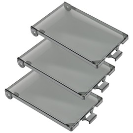 DBVC-1 Extra Duty 1-Gang Vertical Outdoor Outlet Cover Replacement for Electrical Box, Type 3r Enclosure Cover for Wet Locations - Compatible with DBVR1C/DBVS1C/DBVM1C/60VC (3 Pack)