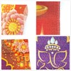 KYMY Happy Diwali Garden Flag, Double Sided Vertical Diwali Garden