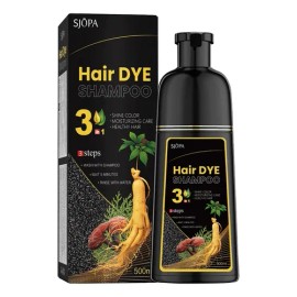 Mopoyat Shampoo Tinte Instantáneo Cubre Canas Natural