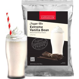 Cappuccine Extreme Vanilla Bean Frappe Mix, 3 Pound (Pack of 1)