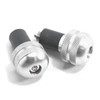 PrimeBlis 2pcs Motorcycle Handlebar Grips Caps Aluminum Motorcycle Handlebar Ends