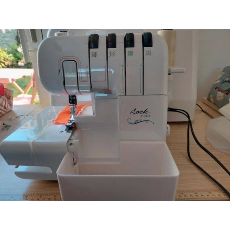 SEYLAB | Waste Bin for Overlocker Compatible with Brother 2104D,