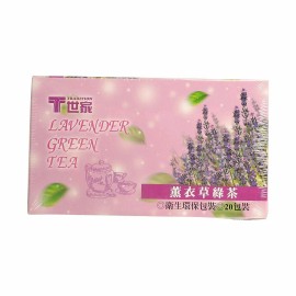 TRADITION LAVENDER GREEN TEA, 20 TEA BAGS