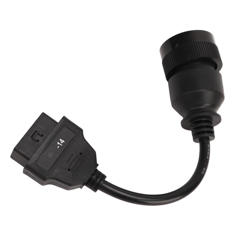 14pin Connector Cable,14 Pin Cable Excavator Diagnostic Adapter Connector Compatible