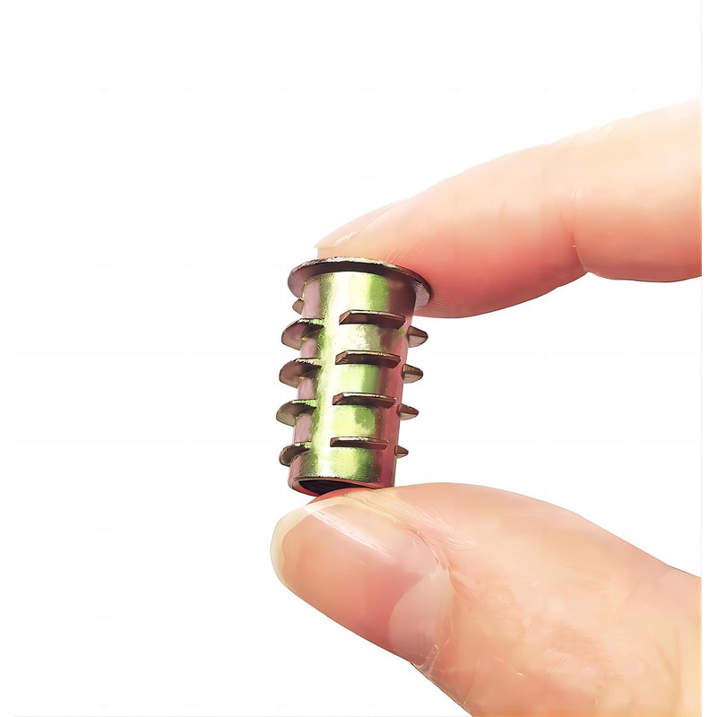 QRITY 20 Pcs M4 x 10mm Zinc Alloy Threaded Insert
