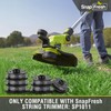 SnapFresh 6 Packs Weed Eater String, 14.76 ft 0.08" Trimmer