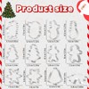 Christmas Cookie Cutters Set, 12 PCS Stainless Steel Holiday Cookie