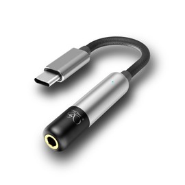 SHANLING UA Mini Headphone Amplifier,Portable USB DAC/AMP,USB C to 3.5mm Audio Adapter 384kHz/32bit,DSD256,USB Type C Dongle HiFi DAC Amplifier for Android/iOS/Windows