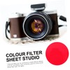 CIYODO Colours Correction Light Sheets 10pcs Sunset Atmosphere Light Film