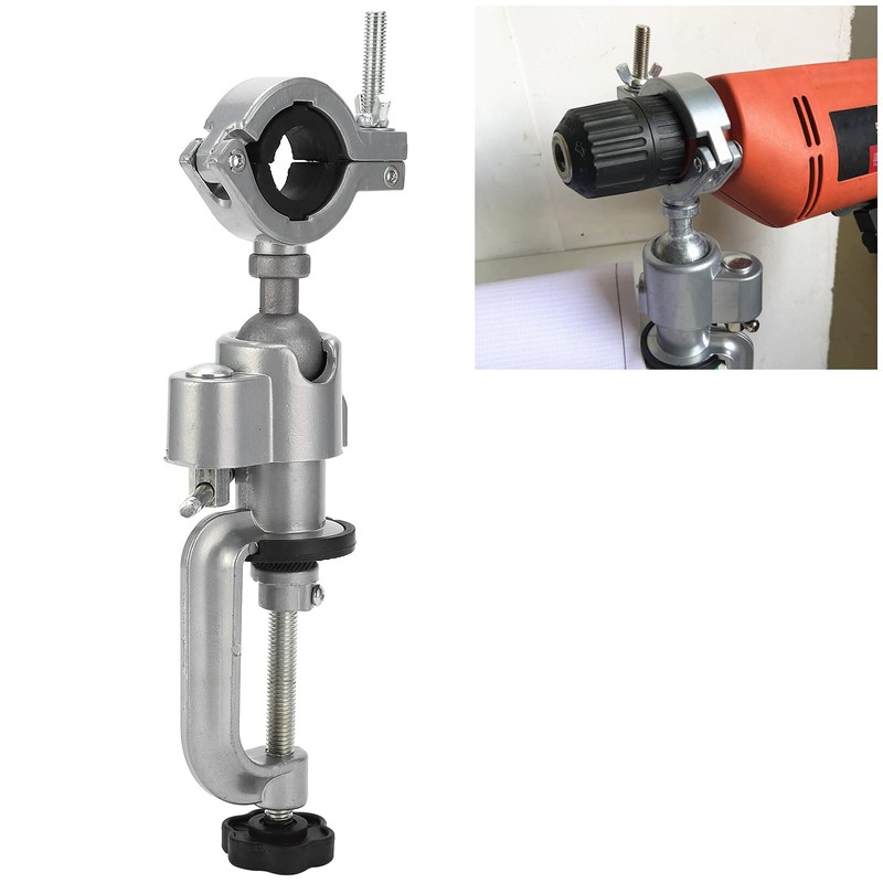 FLEXMAN Electric Drill Stand, 360 Degree Electric Rotary Tool Holder,