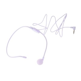 Mikinona Wired Head Mounted Microphone for Musicians High Sensitivity Ear Hanging Mic Vibrant for Stage Performances Instrument Pickup and Voice Amplification