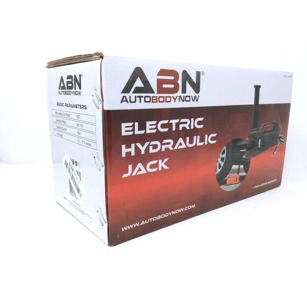 ABN 3 Ton Electric Hydraulic Jack – Automatic Emergency Lift for All Cars, Vans, Trucks, SUVs