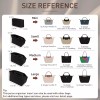 Longchamp 독소 롱샴 오거나이저 인서트 미디엄 펠트백 컵 홀더 포함