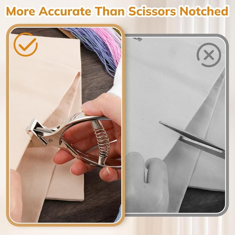 Vkyipg Pattern Notcher Tool for Fabric Sewing Pattern Pliers for