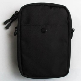 Ben Davis Vertical Mesh Mini Shoulder Bag, Men's, Women's, Black