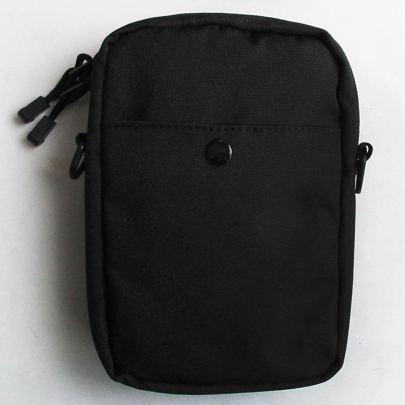 Ben Davis Vertical Mesh Mini Shoulder Bag, Men's, Women's, Black