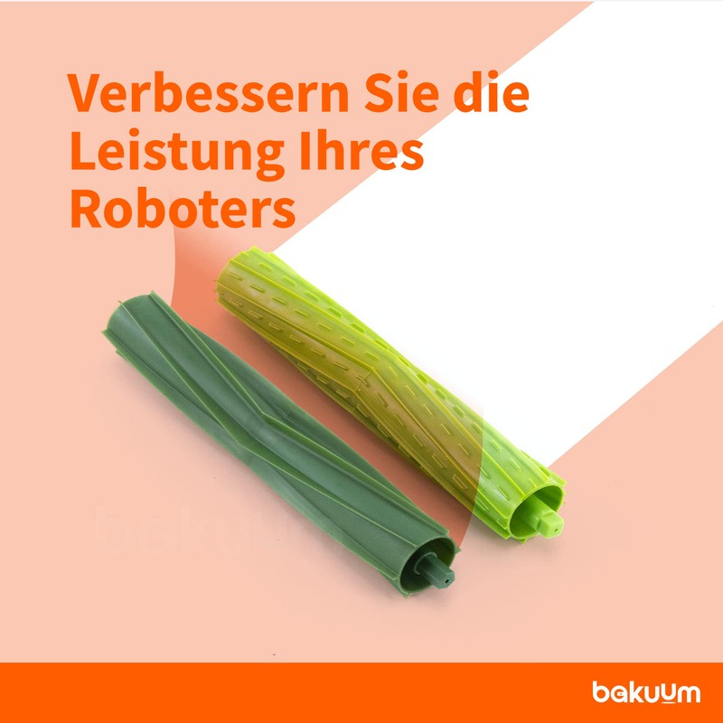 BAKUUM x2 Main Rollers Central Brush for iRobot Roomba Series