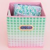 Lilly Pulitzer Small Collapsible Bin for Storage Cube Organizer, 11