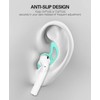OneCut 5 Pairs Silicone Ear Tips Compatible for AirPods 1&2,Silicone