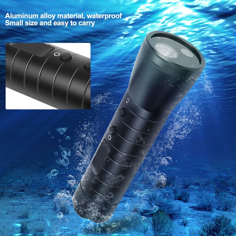 Motorcycle Helmet Camera 1080P HD Sports Action Camera Flashlight Shaped